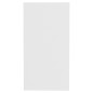 vidaXL Mesa auxiliar de madera contrachapada blanco 50x26x50 cm vidaXL Mesa auxiliar de madera contrachapada blanco 50x26x50 cm