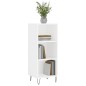 vidaXL Aparador de madera de ingeniería blanco 34,5x32,5x90 cm vidaXL Aparador de madera de ingeniería blanco 34,5x32,5x90 cm