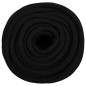 vidaXL Cuerda de trabajo poliéster negro 16 mm 25 m vidaXL Cuerda de trabajo poliéster negro 16 mm 25 m