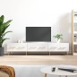 vidaXL Mueble de TV madera de ingeniería blanco brillo 150x36x30 cm vidaXL Mueble de TV madera de ingeniería blanco brillo 150x36x30 cm