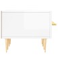 vidaXL Mueble de TV madera de ingeniería blanco brillo 150x36x30 cm vidaXL Mueble de TV madera de ingeniería blanco brillo 150x36x30 cm