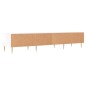 vidaXL Mueble de TV madera de ingeniería blanco brillo 150x36x30 cm vidaXL Mueble de TV madera de ingeniería blanco brillo 150x36x30 cm