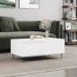 vidaXL Mesa de centro madera contrachapada blanco 90x50x36,5 cm vidaXL Mesa de centro madera contrachapada blanco 90x50x36,5 cm