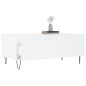 vidaXL Mesa de centro madera contrachapada blanco 90x50x36,5 cm vidaXL Mesa de centro madera contrachapada blanco 90x50x36,5 cm