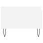 vidaXL Mesa de centro madera contrachapada blanco 90x50x36,5 cm vidaXL Mesa de centro madera contrachapada blanco 90x50x36,5 cm