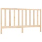 vidaXL Cabecero de cama madera maciza de pino 206x4x100 cm vidaXL Cabecero de cama madera maciza de pino 206x4x100 cm