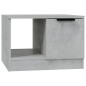 vidaXL Mesa de centro madera contrachapada gris hormigón 50x50x36 cm vidaXL Mesa de centro madera contrachapada gris hormigón 50x50x36 cm