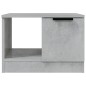 vidaXL Mesa de centro madera contrachapada gris hormigón 50x50x36 cm vidaXL Mesa de centro madera contrachapada gris hormigón 50x50x36 cm