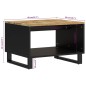 vidaXL Mesa de centro de madera maciza mango 60x50x40 cm