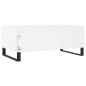 vidaXL Mesa de centro madera contrachapada blanco 90x50x36,5 cm vidaXL Mesa de centro madera contrachapada blanco 90x50x36,5 cm