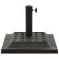 vidaXL Base de sombrilla cuadrada de poliresina 12 kg bronce vidaXL Base de sombrilla cuadrada de poliresina 12 kg bronce