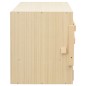 vidaXL Ponedero para gallinas 4 compartimentos madera pino 106x40x45cm