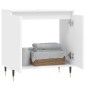 vidaXL Armario de baño madera de ingeniería blanco 58x33x60 cm vidaXL Armario de baño madera de ingeniería blanco 58x33x60 cm