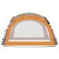 vidaXL Carpa de fiesta LED 4 paredes gris y naranja 3,6x3,6x2,3 m vidaXL Carpa de fiesta LED 4 paredes gris y naranja 3,6x3,6x2,3 m