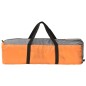 vidaXL Carpa de fiesta LED 4 paredes gris y naranja 3,6x3,6x2,3 m vidaXL Carpa de fiesta LED 4 paredes gris y naranja 3,6x3,6x2,3 m