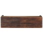 vidaXL Banco de madera maciza reciclada 110 cm vidaXL Banco de madera maciza reciclada 110 cm