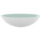 vidaXL Lavabo de vidrio blanco 50x37x14 cm vidaXL Lavabo de vidrio blanco 50x37x14 cm