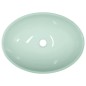 vidaXL Lavabo de vidrio blanco 50x37x14 cm vidaXL Lavabo de vidrio blanco 50x37x14 cm