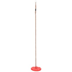 vidaXL Columpio de placa rojo 200 cm