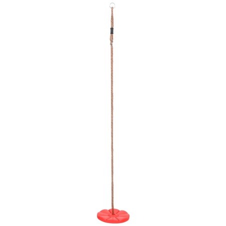 vidaXL Columpio de placa rojo 200 cm