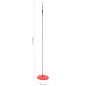 vidaXL Columpio de placa rojo 200 cm vidaXL Columpio de placa rojo 200 cm