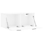 vidaXL Armario de pared madera de ingeniería blanco 80x36,5x35 cm vidaXL Armario de pared madera de ingeniería blanco 80x36,5x35 cm