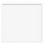 vidaXL Armario de pared madera de ingeniería blanco 80x36,5x35 cm vidaXL Armario de pared madera de ingeniería blanco 80x36,5x35 cm