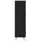 vidaXL Aparador alto madera de ingeniería negro 69,5x31x115 cm vidaXL Aparador alto madera de ingeniería negro 69,5x31x115 cm