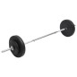 vidaXL Juego de barra con pesas 30 kg vidaXL Juego de barra con pesas 30 kg