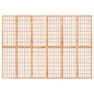vidaXL Biombo plegable con 6 paneles estilo japonés 240x170 cm vidaXL Biombo plegable con 6 paneles estilo japonés 240x170 cm