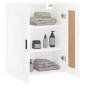 vidaXL Armario de pared madera de ingeniería blanco 69,5x34x90 cm vidaXL Armario de pared madera de ingeniería blanco 69,5x34x90 cm