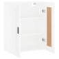 vidaXL Armario de pared madera de ingeniería blanco 69,5x34x90 cm vidaXL Armario de pared madera de ingeniería blanco 69,5x34x90 cm