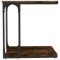 vidaXL Mesa auxiliar madera contrachapada roble ahumado 50x35x52 cm vidaXL Mesa auxiliar madera contrachapada roble ahumado 50x35x52 cm