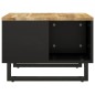 vidaXL Mesa de centro de madera maciza mango 60x50x35 cm vidaXL Mesa de centro de madera maciza mango 60x50x35 cm