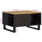 vidaXL Mesa de centro de madera maciza mango 60x50x35 cm vidaXL Mesa de centro de madera maciza mango 60x50x35 cm