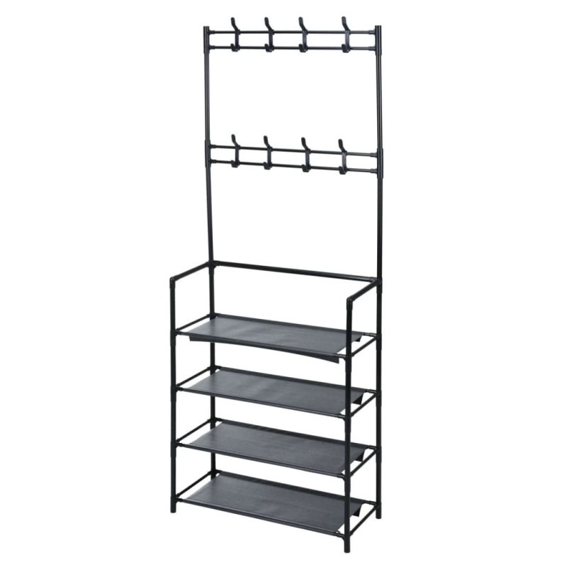 Storage solutions Perchero con 4 estantes 60x26x155 cm Storage solutions Perchero con 4 estantes 60x26x155 cm