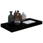 vidaXL Estante flotante de pared 2 uds MDF negro brillo 50x23x3,8 cm vidaXL Estante flotante de pared 2 uds MDF negro brillo 50x23x3,8 cm