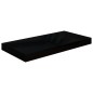 vidaXL Estante flotante de pared 2 uds MDF negro brillo 50x23x3,8 cm vidaXL Estante flotante de pared 2 uds MDF negro brillo 50x23x3,8 cm