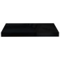 vidaXL Estante flotante de pared 2 uds MDF negro brillo 50x23x3,8 cm vidaXL Estante flotante de pared 2 uds MDF negro brillo 50x23x3,8 cm