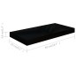 vidaXL Estante flotante de pared 2 uds MDF negro brillo 50x23x3,8 cm vidaXL Estante flotante de pared 2 uds MDF negro brillo 50x23x3,8 cm