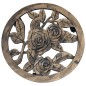 vidaXL Soporte con ruedas de plantas 6 uds plástico color bronce 38 cm vidaXL Soporte con ruedas de plantas 6 uds plástico color bronce 38 cm