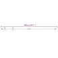 vidaXL Kit mini puerta corredera armario acero carbono blanco 200 cm vidaXL Kit mini puerta corredera armario acero carbono blanco 200 cm