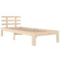 vidaXL Estructura de cama de madera maciza 90x200 cm vidaXL Estructura de cama de madera maciza 90x200 cm