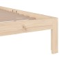 vidaXL Estructura de cama de madera maciza 90x200 cm vidaXL Estructura de cama de madera maciza 90x200 cm