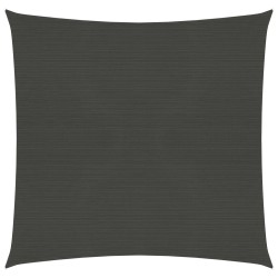vidaXL Toldo de vela gris antracita HDPE 160 g/m² 5x5 m 