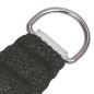 vidaXL Toldo de vela gris antracita HDPE 160 g/m² 5x5 m vidaXL Toldo de vela gris antracita HDPE 160 g/m² 5x5 m