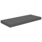 vidaXL Estantes flotante de pared 4 uds MDF gris brillo 60x23,5x3,8 cm vidaXL Estantes flotante de pared 4 uds MDF gris brillo 60x23,5x3,8 cm