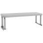 vidaXL Estante para mesa de trabajo de acero inoxidable 120x30x35 cm vidaXL Estante para mesa de trabajo de acero inoxidable 120x30x35 cm