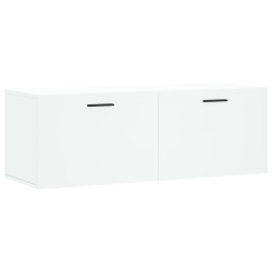 vidaXL Armario de pared madera de ingeniería blanco 100x36,5x35 cm