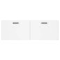 vidaXL Armario de pared madera de ingeniería blanco 100x36,5x35 cm vidaXL Armario de pared madera de ingeniería blanco 100x36,5x35 cm